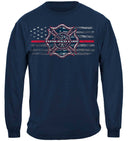 Thin Red Line Firefighter Premium Long Sleeves