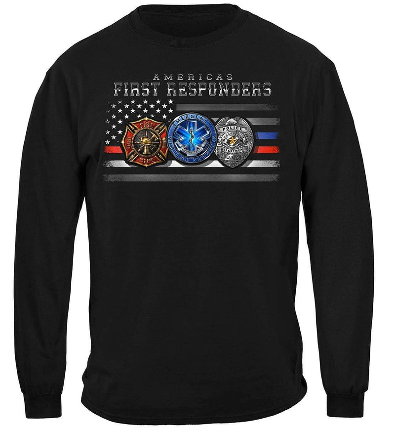 First Responder Flag of Honor Premium T-Shirt