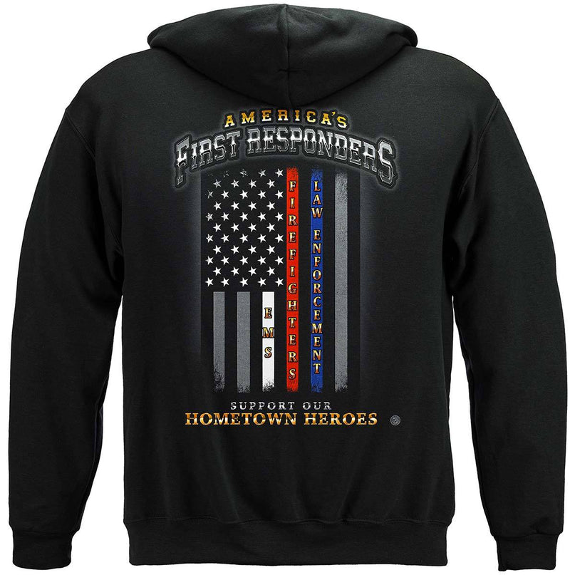 First Responder Flag of Honor Premium Long Sleeves
