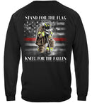 Firefighter I Stand for the Flag kneel for the fallen Premium T-Shirt