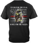 Firefighter I Stand for the Flag kneel for the fallen Premium Hooded Sweat Shirt