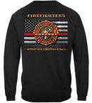 Firefighter Support Premium Hooded Sweat Shirt