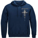 Back the Blue Matthew 5:9 Christian Shirt Premium Long Sleeves
