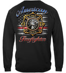 Firefighter Vintage Tattoo Art Premium Hooded Sweat Shirt