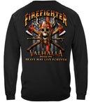 Firefighter Viking Premium Hooded Sweat Shirt