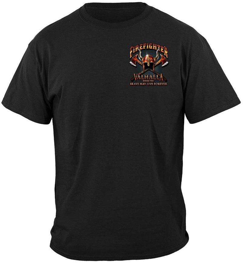 Firefighter Viking Premium Hooded Sweat Shirt
