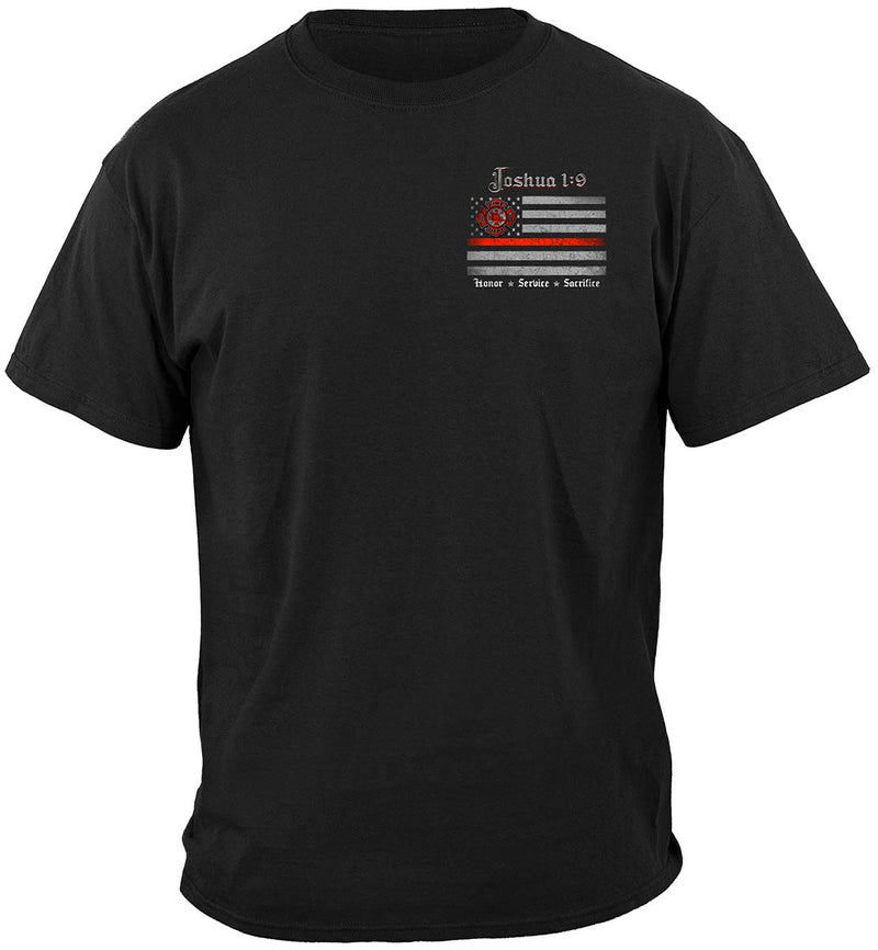 Firefighter Joshua 1:9 Premium Long Sleeves