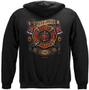 Firefighter Tattoo Vintage Ink Premium Hooded Sweat Shirt