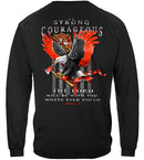 Firefighter Eagle Flag Red Line Premium T-Shirt