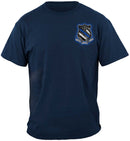 Law enforcement Back the Blue Virtue Respect Honor Premium T-Shirt