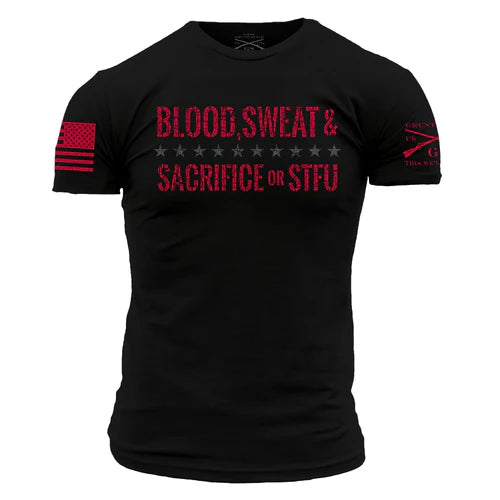 Sacrifice or STFU T-Shirt - Black