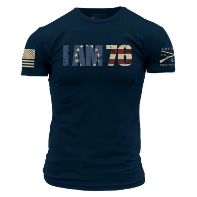 Men's I AM 76 T-Shirt - Midnight