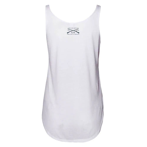 Women's Murica Brewing Flowy Tank - White