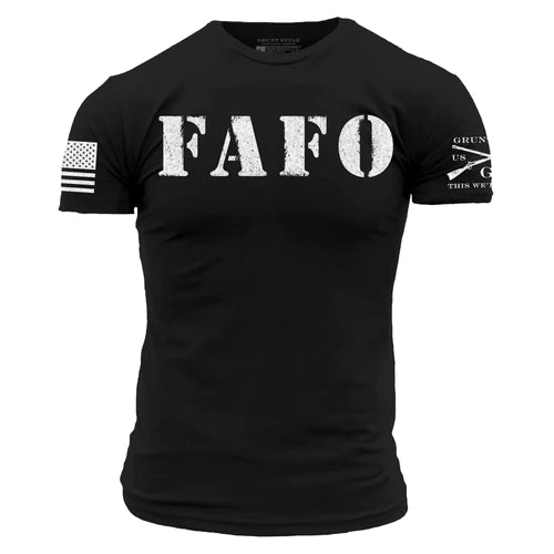 FAFO T-Shirt - Black