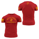 USMC est 1775 T-Shirt green