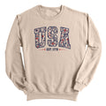 USA Floral Est 1776 (Front)