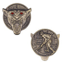 MARINE CORPS COIN: 2" TEUFEL HUNDEN DEVIL DOG