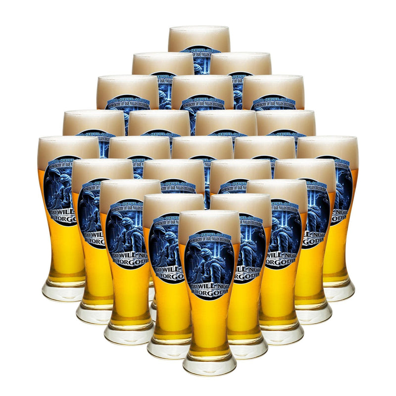 You Will Never Be Forgotten Pilsner Glass