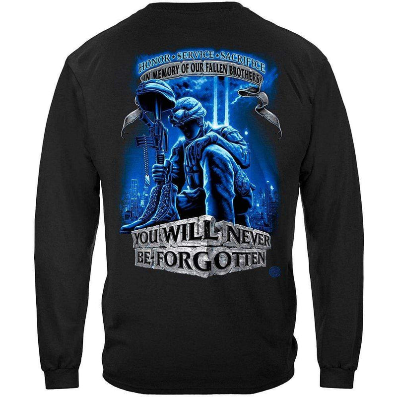 Never Forget Fallen Soldier Premium Men's T-Shirt