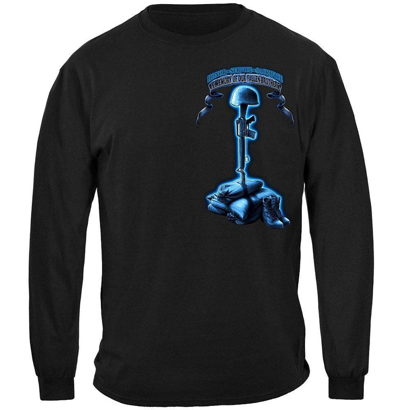Never Forget Fallen Soldier Premium Men's T-Shirt