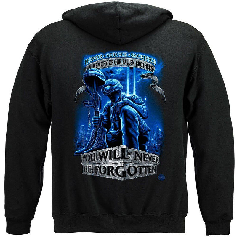 Never Forget Fallen Soldier Premium Men's T-Shirt
