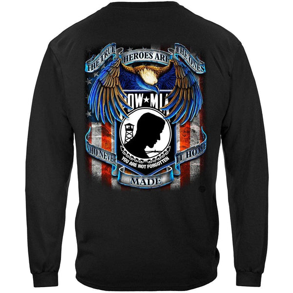 True Hero Pow Mia Premium Men's Long Sleeve