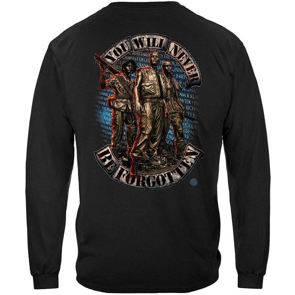 Vietnam Soldier Never Forget Premium Men's Long Sleeve
