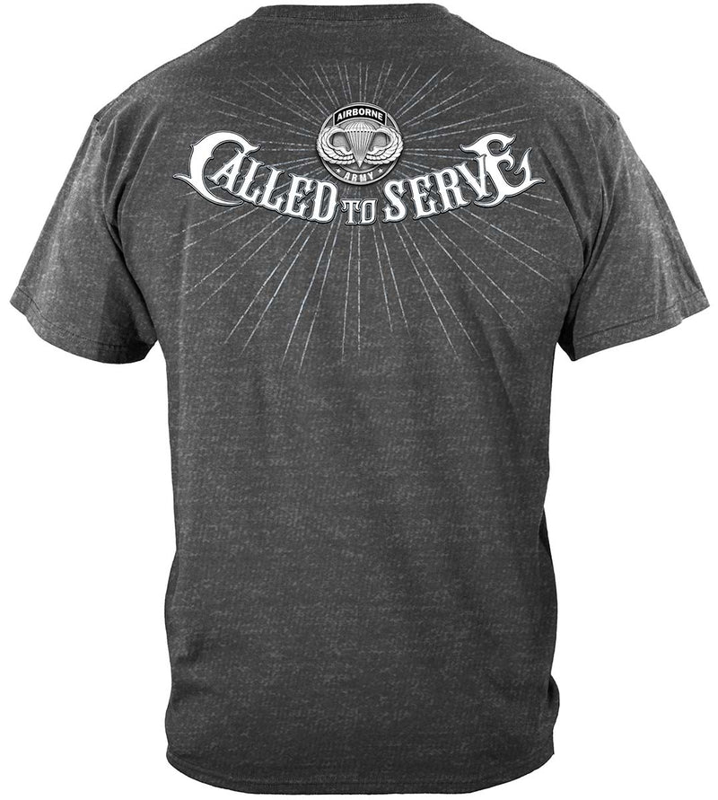 Call To Serve Air Born Premium Hooded Sweat Shirt