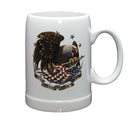 Patriotic These Colors Don't Run Stoneware White Coffee Mug Gift Set