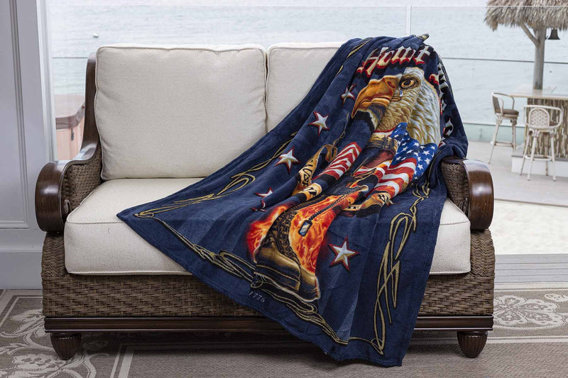 Home Of The Free Premium Blanket