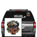 Home Of The Free Because Of The Brave Premium Reflective Decal