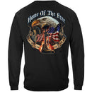 Home Of The Free Premium Hooded Sweat Shirt