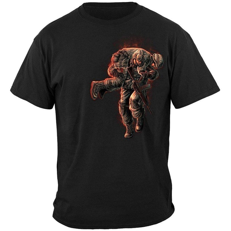 Soldier No One Get Left Behind Premium Men's T-Shirt