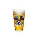 Double Flag Eagle POW Pint Glass