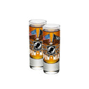 Double Flag Eagle POW Shooter Shot Glass