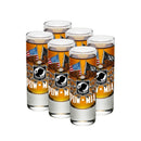 Double Flag Eagle POW Shooter Shot Glass