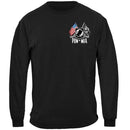 Double Flag Eagle Pow Premium Men's Long Sleeve