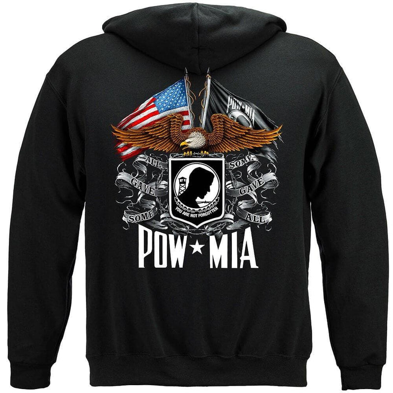 Double Flag Eagle Pow Premium Men's Long Sleeve