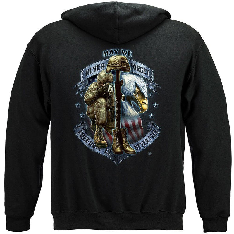 Freedom Is Never Free Premium Men's Long Sleeve
