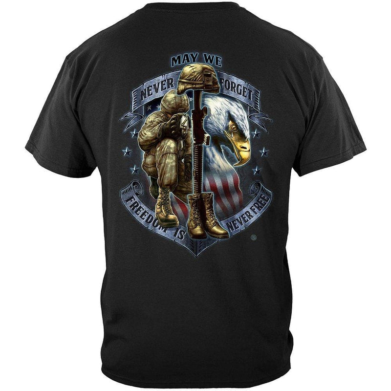 Freedom Is Never Free Premium Men's T-Shirt