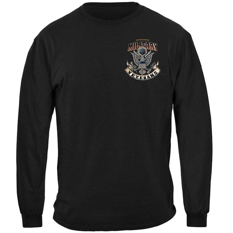 Veteran Proud To Have Served Premium Men's Hooded Sweat Shirt