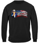 Uncle Sam Pack Your Bags Flag Design Premium T-Shirt