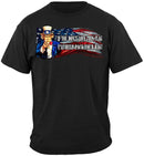 Uncle Sam Pack Your Bags Flag Design Premium Long Sleeves