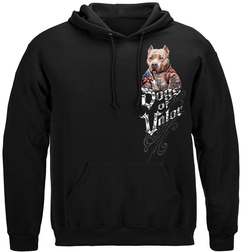 Dogs Of Valor This We'll Defend Pit Bull Premium Long Sleeves