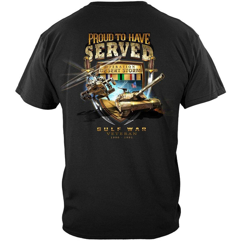 Desert Storm Proud To Have Served Premium Men's T-Shirt