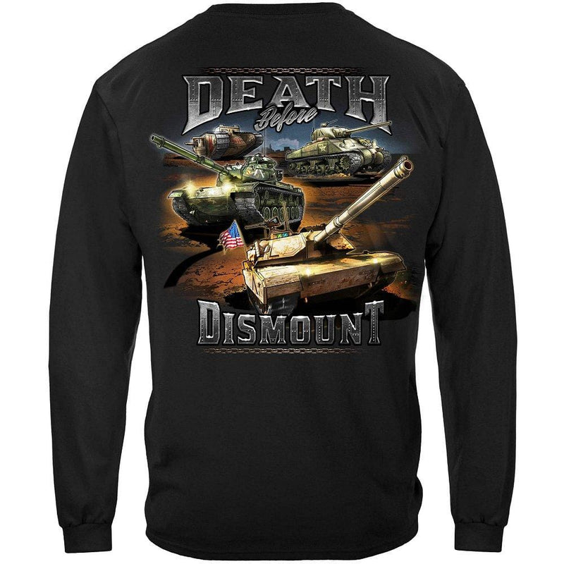 Death Before Dismount Premium Men's Hooded Sweat Shirt