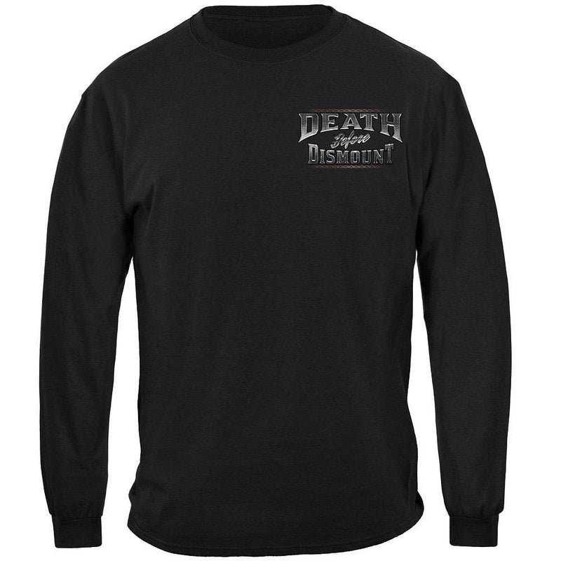Death Before Dismount Premium Men's Hooded Sweat Shirt