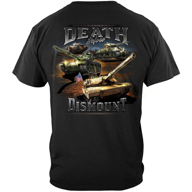 Death Before Dismount Premium Men's Hooded Sweat Shirt
