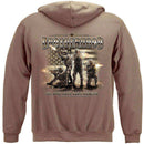 Brotherhood No One Gets Left Behind Premium Men's Hooded Sweat Shirt