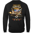 IRAQI Freedom Veteran Proud To Have Served Premium Men's Long Sleeve